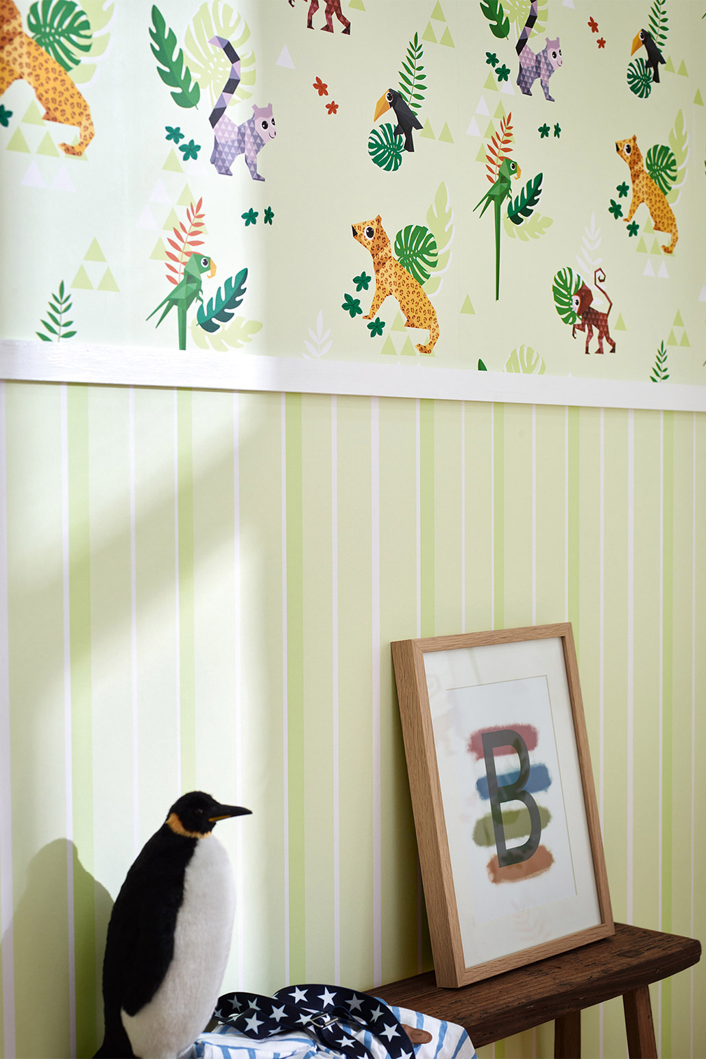Speel met kleur in de babykamer painttrade