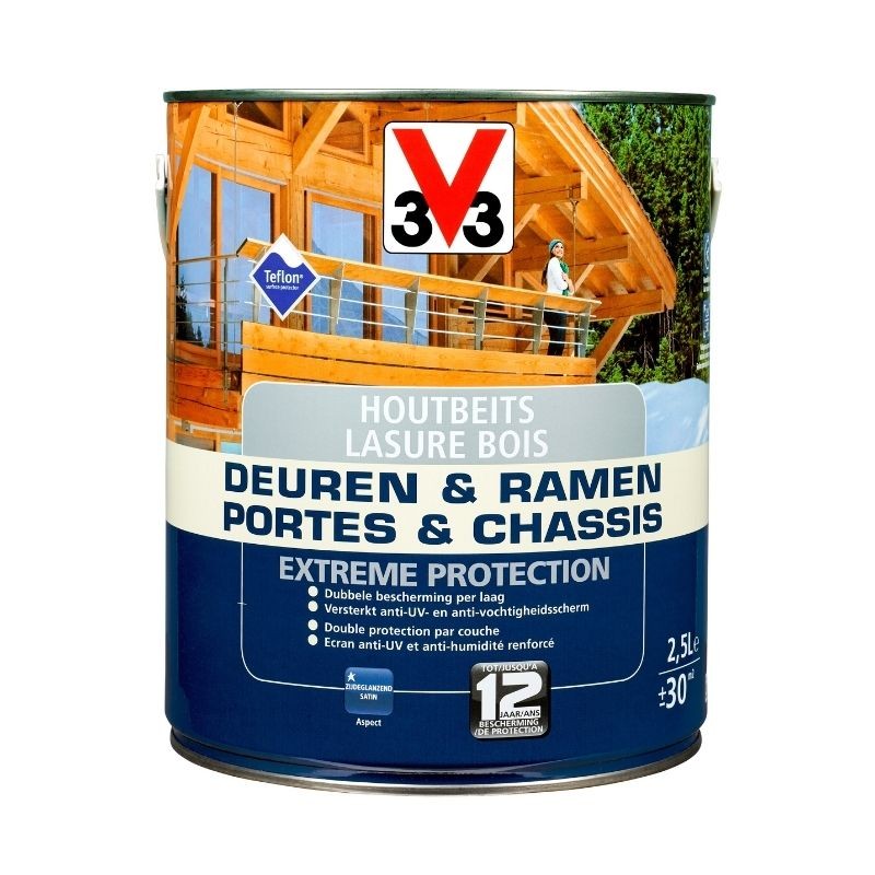 Peinture Bois Portes et Châssis Extreme Protection V33