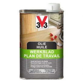 V33 Olie werkblad kleurloos 0.5 L