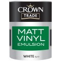 Crown Trade Matt Vinyl 5L blanc