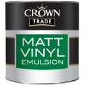Crown Trade Matt Vinyl 2.5L blanc