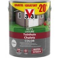 Lasure chalets color V33 2.5L + 20% gratuit