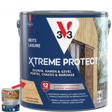 Lasure pour portes et châssis en bois Extreme Protection V33