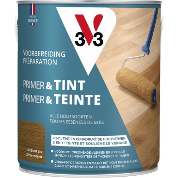 Primer et teinte 2 en 1 pour parquet V33