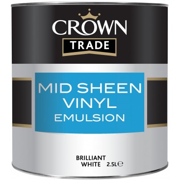 Peinture Crown Trade Mid Sheen Vinyl