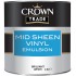 Crown Trade Mid Sheen Vinyl verf