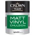 Peinture Crown Trade Matt Vinyl Emulsion Blanc