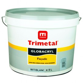 Globacryl façade satijn verf Trimetal