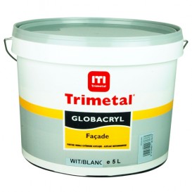 Peinture satinée Globacryl façade Trimetal