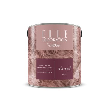 Peinture murale mate Elle Decoration