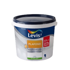 Peinture Levis plafond 10 + 2 L