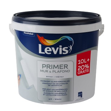 Levis mur & plafond primer 10 + 2L