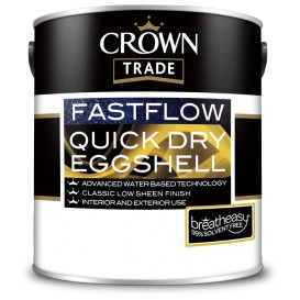 Crown Trade Fastflow Quick Dry Eggshell