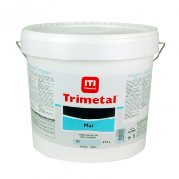 Peinture murale Trimetal mat blanc 10L