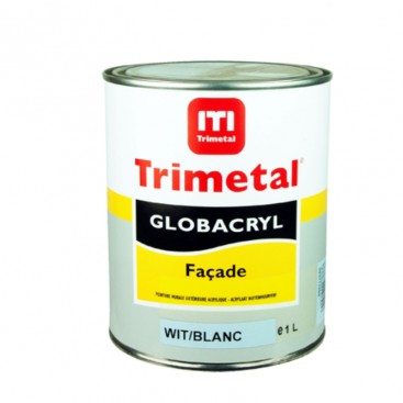 Globacryl façade satijn verf Trimetal