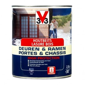 Lasure pour portes et châssis en bois High Protection V33