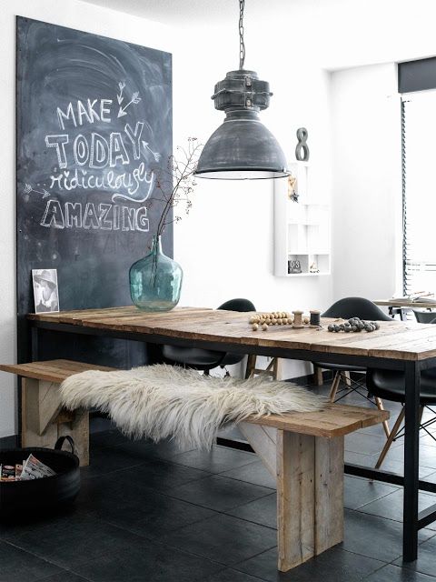 In hoeveelheid loyaliteit Koel Magnetische verf en krijtbord, twee decoratieve trends - Decoratieblog