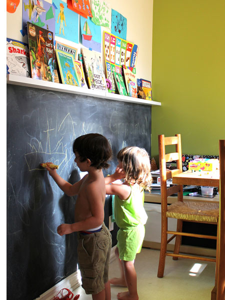 blackboard-verf-kinderkamer