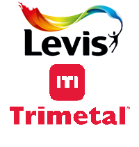 Levis verfkleuren kleurenpalet levis verf painttrade Levis verven kleurenkaart