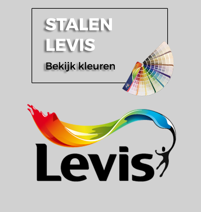Kleurenpalet verf en kleurenkaart van de beste verfmerken painttrade Levis verven kleurenkaart