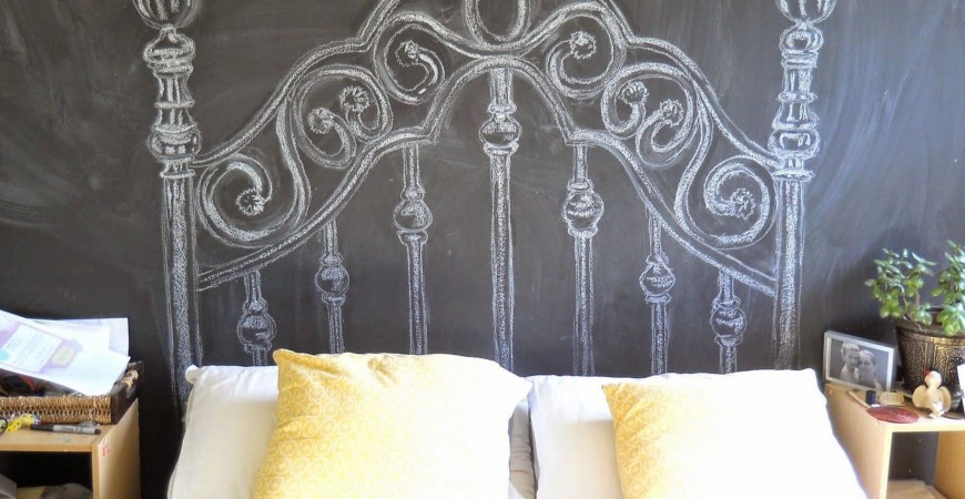 Gepensioneerd dief Nucleair Magnetische verf en krijtbord, twee decoratieve trends - Decoratieblog