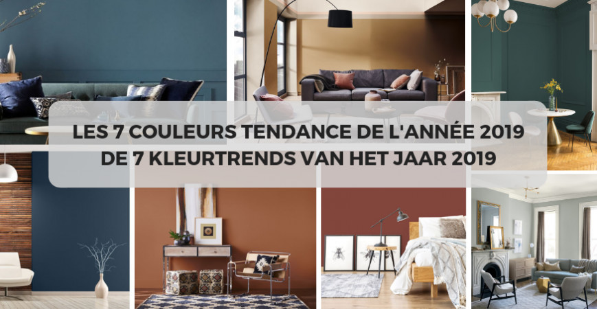 De kleuren van het jaar 2019 in interieurdecoratie