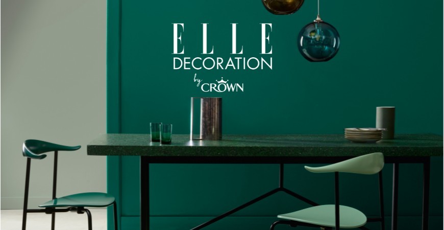 Elle Decoration by Crown : une interprétation audacieuse et originale de la couleur