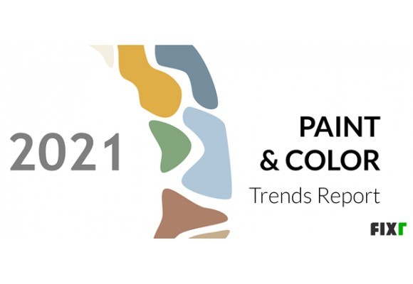 Tendances en matière de couleurs de peintures en 2021