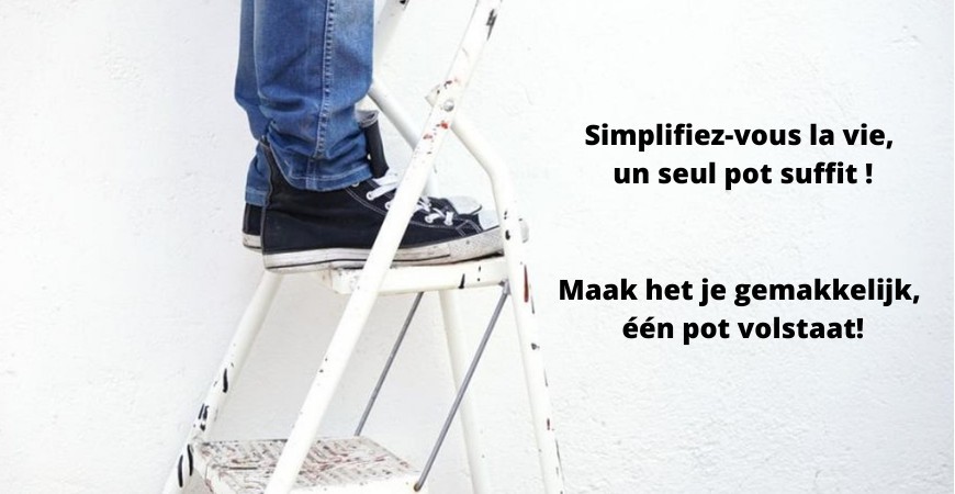 Simplifiez-vous la peinture : Avec les peintures universelles, un seul pot suffit !